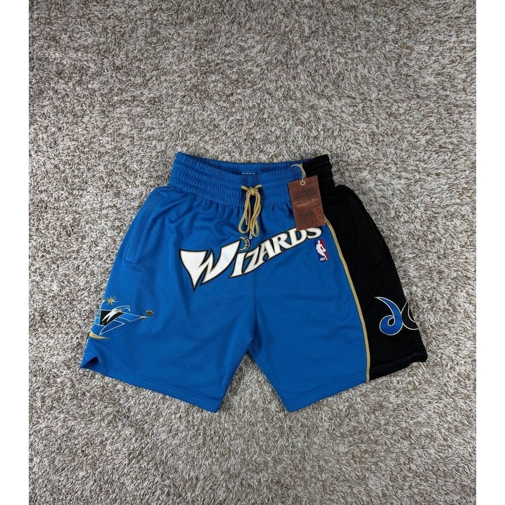 Just Don x Mitchell & Ness NBA Washington Wizards 2002-03 Shorts Men's Small